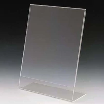 Plexi ártartó 50x75 mm (álló) Plexi ártartó 50x75 mm (álló)