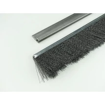 "h" rozsdamentes acél profilos kefetömítés 50 mm-es rozsdamentes acél sörtével