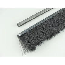 "U" rozsdamentes acél profilos kefetömítés 50 mm-es rozsdamentes acél sörtével