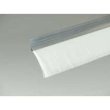 45°-os natúr alu profilos kefetömítés 62 mm-es nejlon sörtével