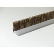 "F" natúr alu profilos kefetömítés 23 mm-es lószőrrel