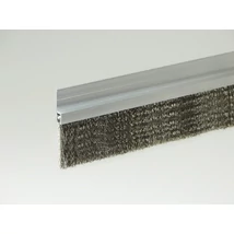 "h" natúr alu profilos kefetömítés 38 mm-es rozsdamentes acél sörtével