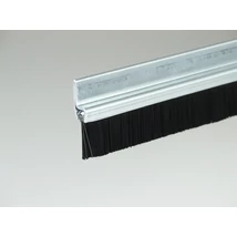 "h" galvanizált acél profilos kefetömítés 32 mm-es sörtével