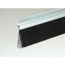 "h" galvanizált acél profilos kefetömítés 67 mm-es sörtével