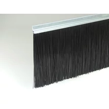 "h" galvanizált acél profilos kefetömítés 242 mm-es sörtével