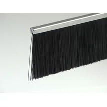 "U" galvanizált acél profilos kefetömítés 92 mm-es sörtével