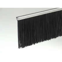 "U" galvanizált acél profilos kefetömítés 112 mm-es sörtével