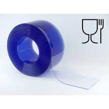 200×2,0 mm-es élelmiszeripari, sima, víztisztán átlátszó Hőstop PVC szalag (50 m)