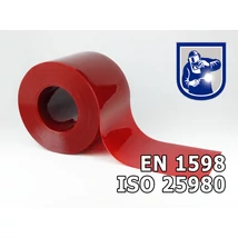 300×2,0 mm-es EN 1598-as piros hegesztő Hőstop PVC szalag (50 m) 300×2,0 mm-es EN 1598-as piros hegesztő Hőstop PVC szalag (50 m)