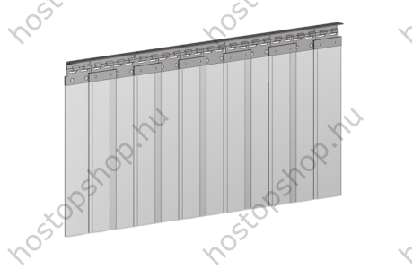 Instant Hőstop függöny 100×2,0 mm-es normál szalagokból