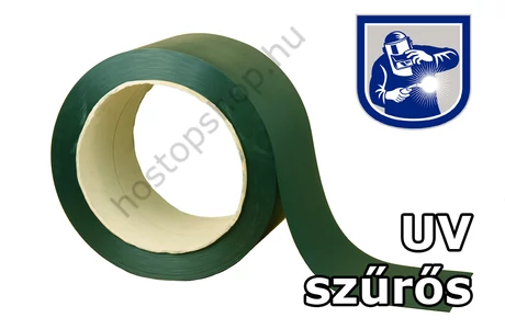 300×2,0 mm-es anti UV matt zöld hegesztő Hőstop PVC szalag (50 m)