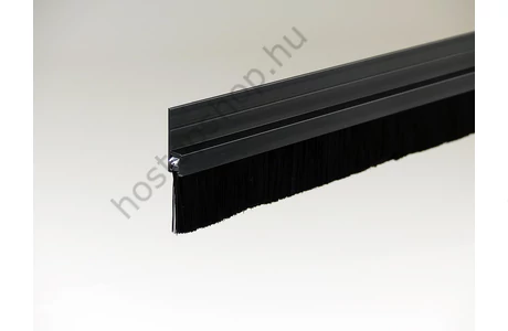 "h" fekete eloxált alu profilos kefetömítés 25 mm-es sörtével "h" fekete eloxált alu profilos kefetömítés 25 mm-es sörtével