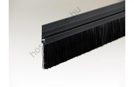 "h" fekete eloxált alu profilos kefetömítés 36 mm-es sörtével "h" fekete eloxált alu profilos kefetömítés 36 mm-es sörtével