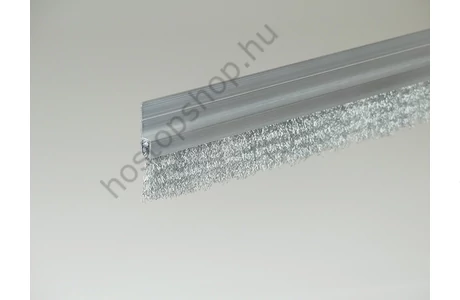 "h" natúr alu profilos kefetömítés 23 mm-es hullámos acél sörtével