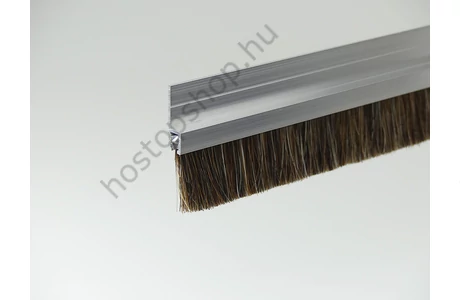 "h" natúr alu profilos kefetömítés 32 mm-es lőszőrrel