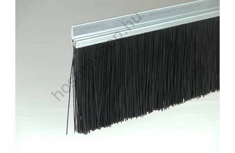 "h" galvanizált acél profilos kefetömítés 137 mm-es sörtével