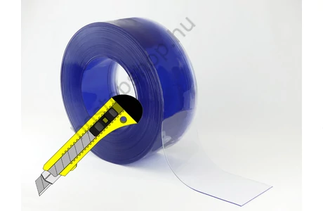 150×2,0 mm-es normál, sima, víztisztán átlátszó Hőstop PVC szalag (Ref.100)