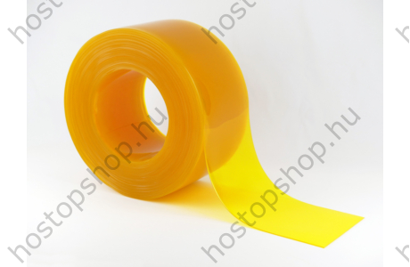 200×2,0 mm-es átlátszó citrom Hőstop PVC szalag (50 m)