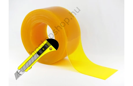 200×2,0 mm-es átlátszó citrom Hőstop PVC szalag (Ref.127)
