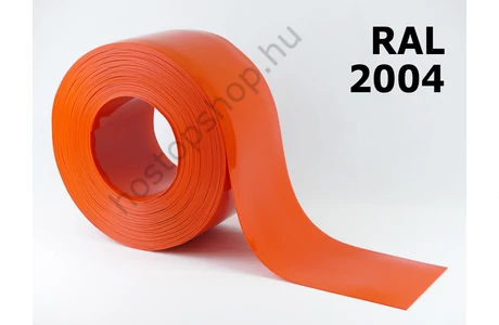 200×2,0 mm-es nem átlátszó narancs Hőstop PVC szalag (50 m)