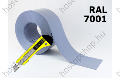 200×2,0 mm-es nem átlátszó szürke Hőstop PVC szalag (Ref.150)