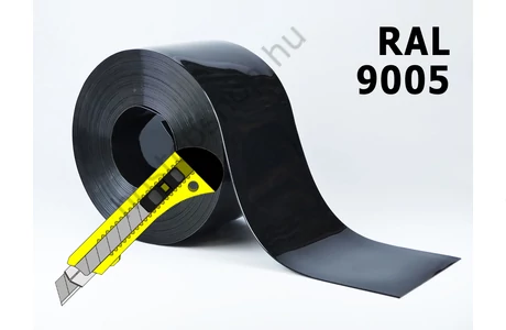300×3,0 mm-es nem átlátszó fekete Hőstop PVC szalag (Ref.153)
