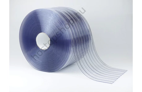400×4,0 mm-es normál, bordázott, víztisztán átlátszó Hőstop PVC szalag (50 m)