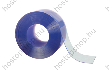 570×1,0 mm-es normál, sima, víztisztán átlátszó Hőstop PVC szalag (Ref.100)