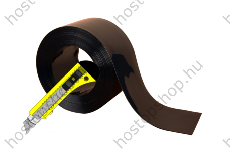 200×2,0 mm-es nem átlátszó fekete Hőstop PVC szalag (Ref.153)
