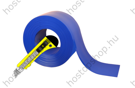 200×2,0 mm-es nem átlátszó kék Hőstop PVC szalag (Ref.154)