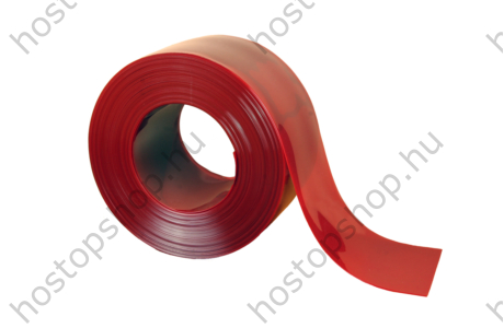 300×2,0 mm-es anti UV piros hegesztő Hőstop PVC szalag (50 m)